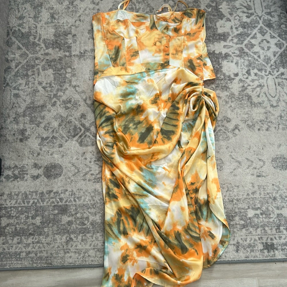 2 piece plus size dress